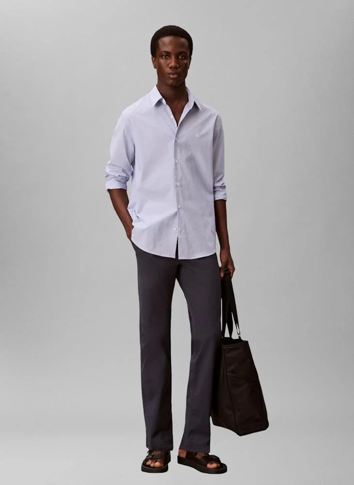 Calvin Klein Jeans  Slim Fit Buttoned Chinos for Men | Best Price UAE