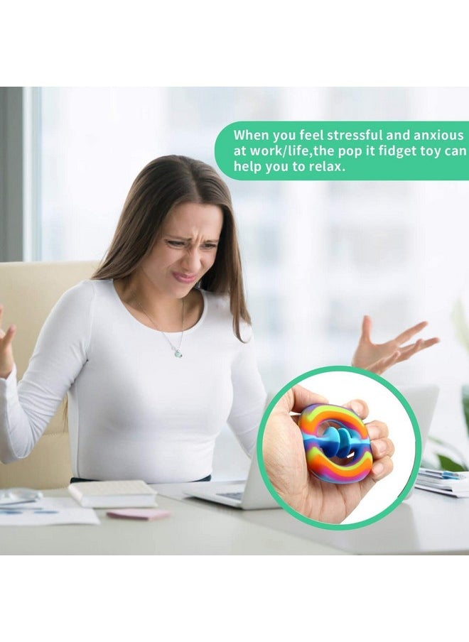 Livyu life - Livyu Life Hand Strenghtner Snapper, Stress Buster (Rainbow) - Image 1