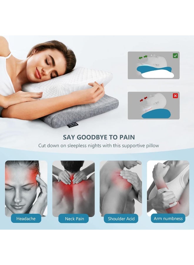 ZAMAT ZAMAT Adjustable Cervical Memory Foam Pillow  - Image 2
