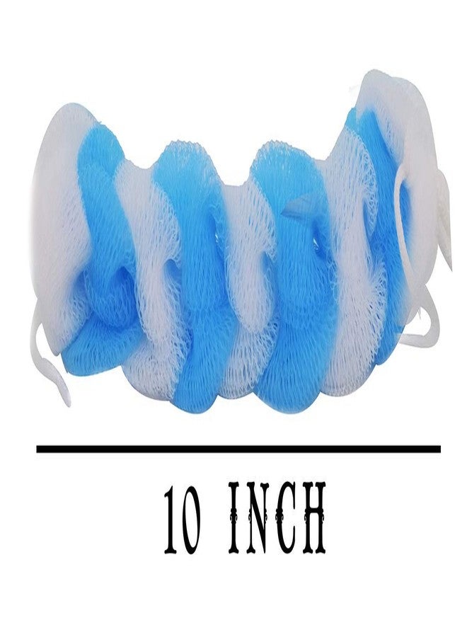 Fully Bathing Loofah |Exfoliating Loofah For Bathing | Bath Shower Loofah Sponge Scrubber | Perfect Loofah For Women and Men | Skin-Friendly Gentle Exfoliate | Body Wash Scrubber For Bathing | Bath Scrubber Multicolor (Pack of 3) - Image 2