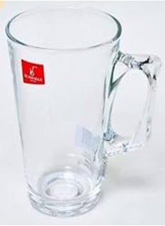 Blinkmax A set of 6-piece clear glass coffee mug from the famous Blank Mix brand, B39 