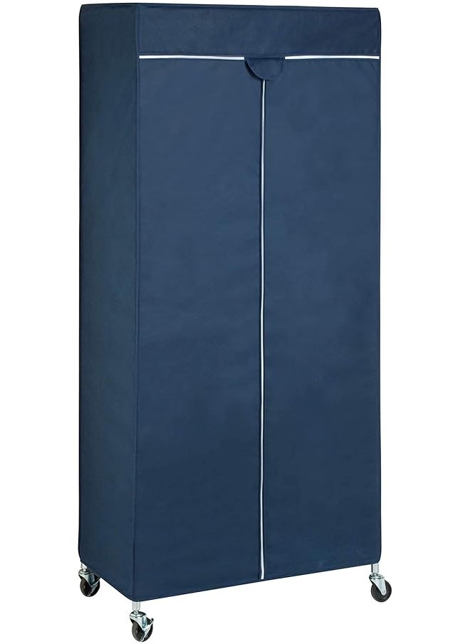 Honey Can Do - Can Do Garment Rack Cover Gar02198 Navy Blue Rack Cover Only - Image 1