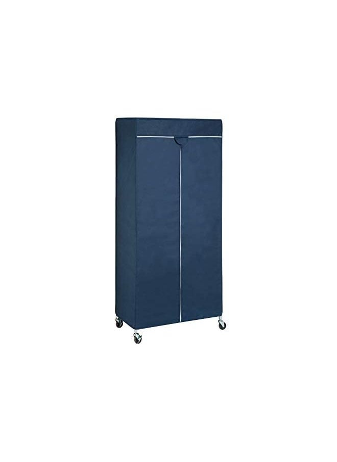 Honey Can Do - Can Do Garment Rack Cover Gar02198 Navy Blue Rack Cover Only - Image 1