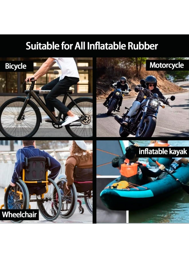 Arabest Bicycle Inner Tube Repair Kit,Vulcanizing & Glueless Patches,Tire Levers,Universal for Cycling - Image 4