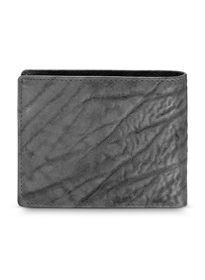 POLICE Shoulder Stone Leather Bi-Fold Wallet for Men