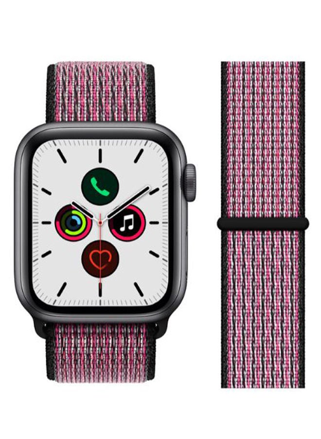 NIBEMINENT Replacement Band For Apple iWatch Series 5/4/3/2/1 42-44mm True Berry  - Image 2