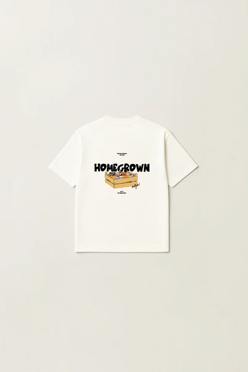 تيربلي ريل MINI Homegrown: Baqala Edition | White T-Shirt