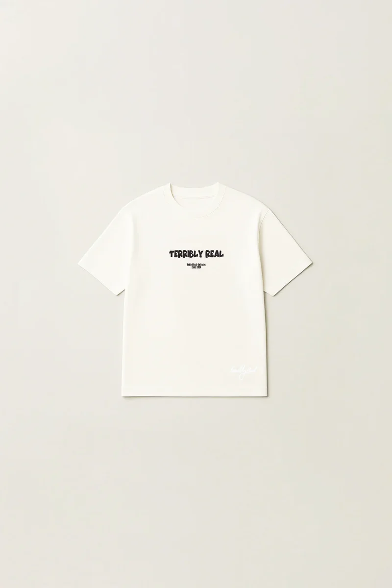 تيربلي ريل MINI Homegrown: Baqala Edition | White T-Shirt