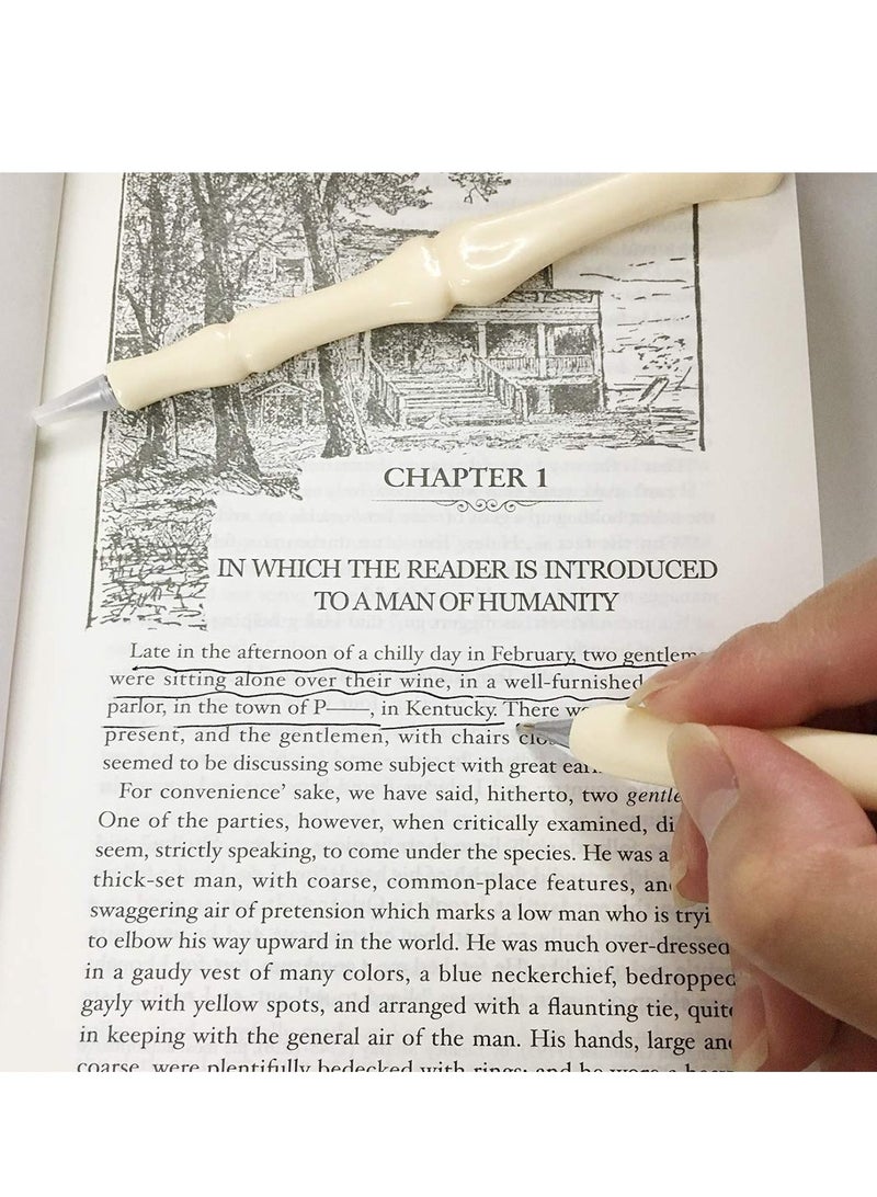 25 PCS Bone Shaped Ballpoint Pens with Black Ink for Medical School, Halloween Doctor Nurse School Office Party Supplies - Image 5