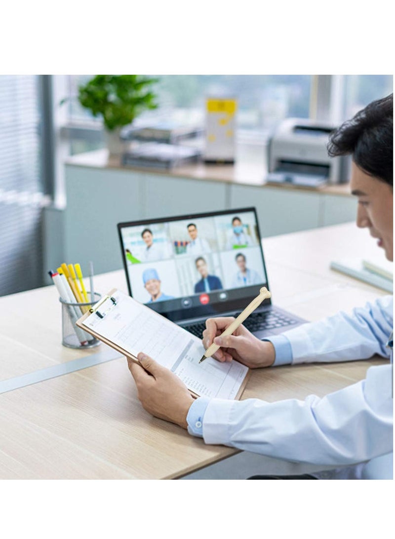 25 PCS Bone Shaped Ballpoint Pens with Black Ink for Medical School, Halloween Doctor Nurse School Office Party Supplies - Image 2