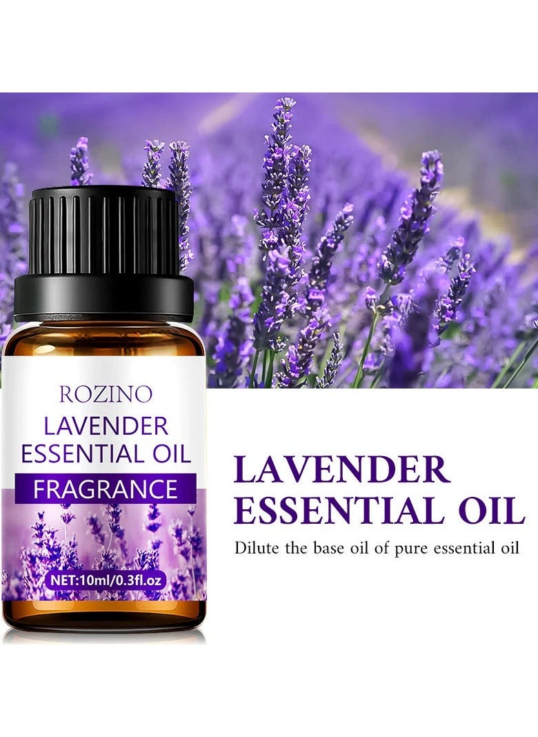 روزينو زيت اللافندر العطري الزيت العطري الواحد العلاج بالعطر نوم مريح زيت العناية بالبشرة الوجه زيت تدليك الجسم  - Image 3