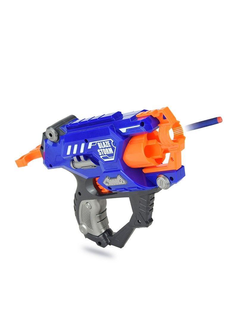 Little Story Kids Manual Bullet Gun With 10pcs Soft Bullets - Blue - Image 3