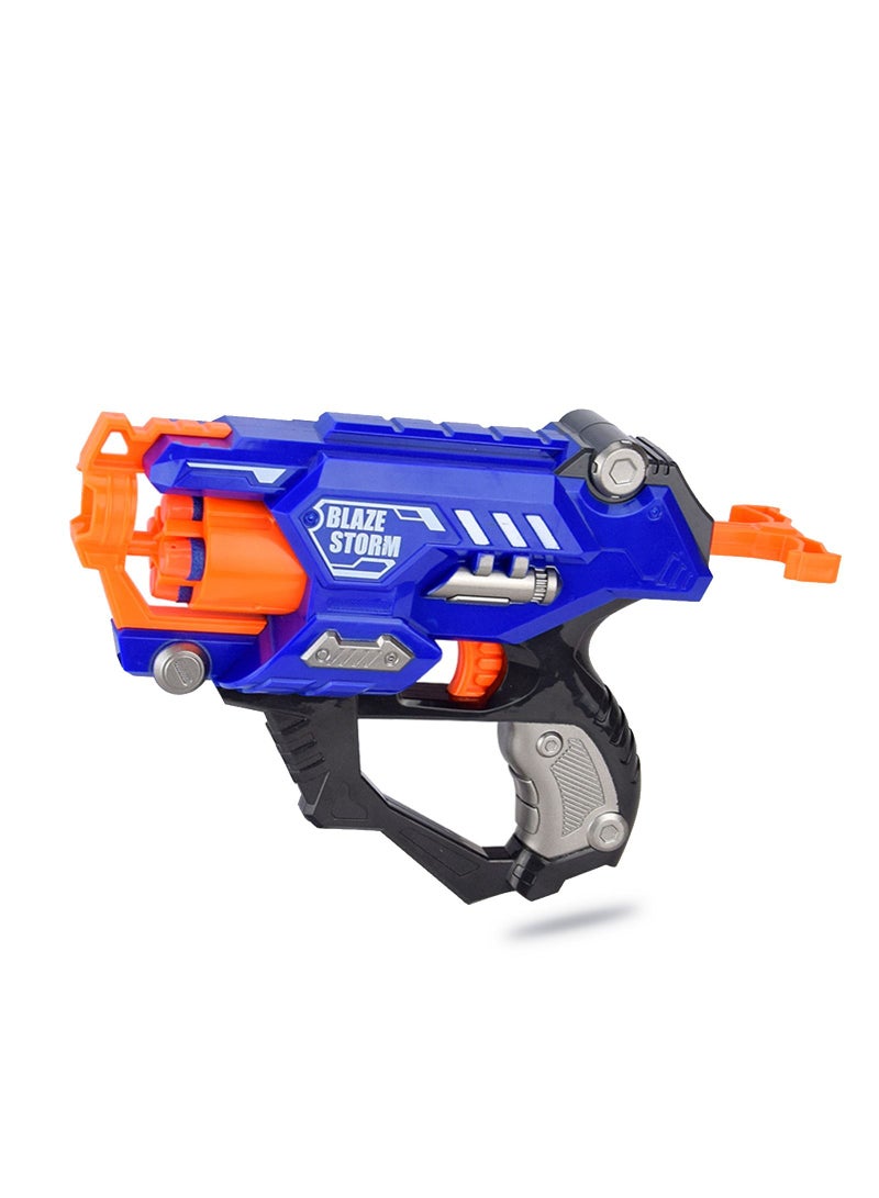 Little Story Kids Manual Bullet Gun With 10pcs Soft Bullets - Blue - Image 5