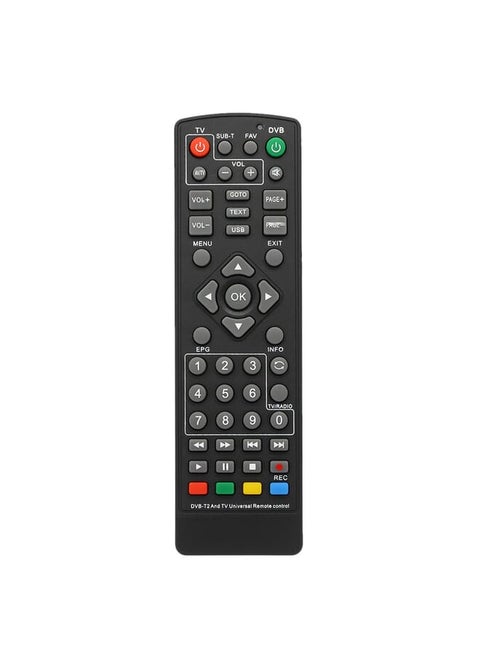 Replacement Universal Remote Control For Smart Tv Stb Controller Black