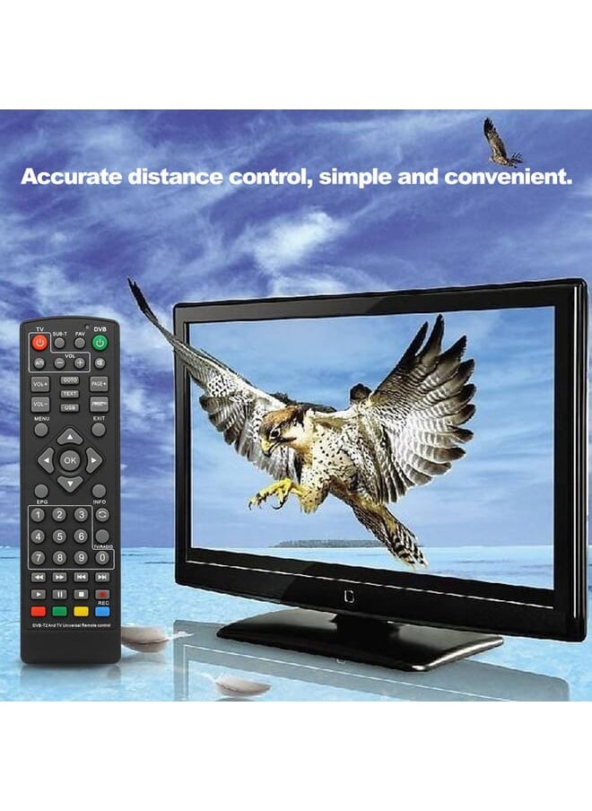 Replacement Universal Remote Control For Smart Tv Stb Controller Black