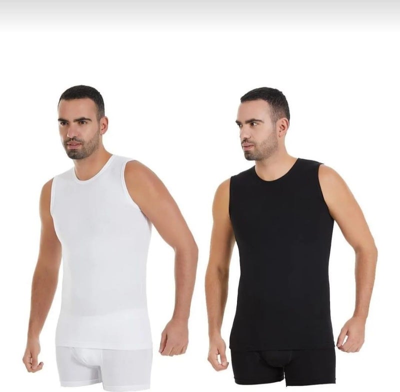 Yıldız Yildiz 75-76 Men's Mixed Modal Zero Sleeve Undershirt 12 Pieces 