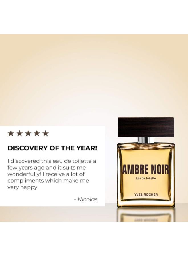 Yves Rocher Ambre Noir EDT 50ml - Image 3