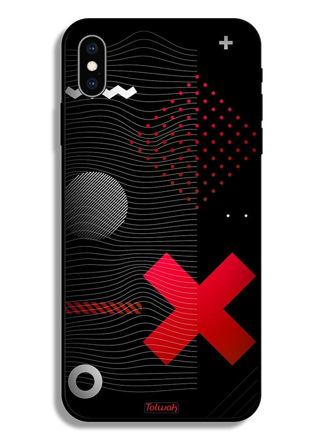Tolwak Apple iPhone XS Max Protective Case Cross Sign - Image 2