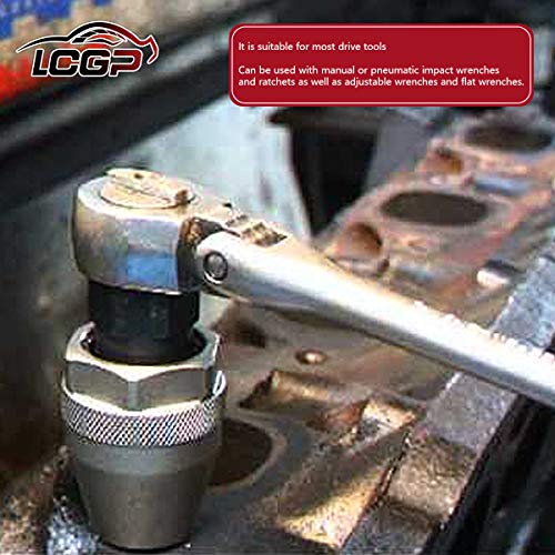 LCGP Damaged Bolt and Stud Extractor Tool, Grips and Removes 1/4-Inch to 1/2-Inch Studs - Ideal for Broken, Rounded Off, Painted Over, and Rusted Tight Bolts - Image 5