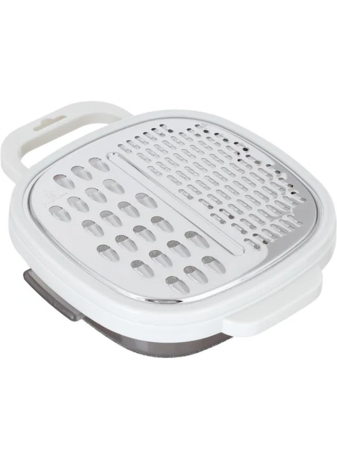 Alsaif grater, with box and cover - silver - Image 3