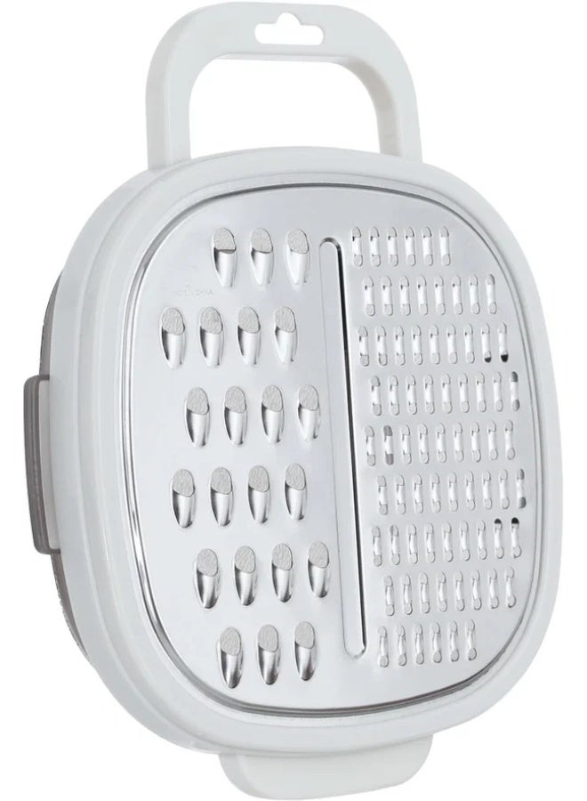 Alsaif grater, with box and cover - silver - Image 4