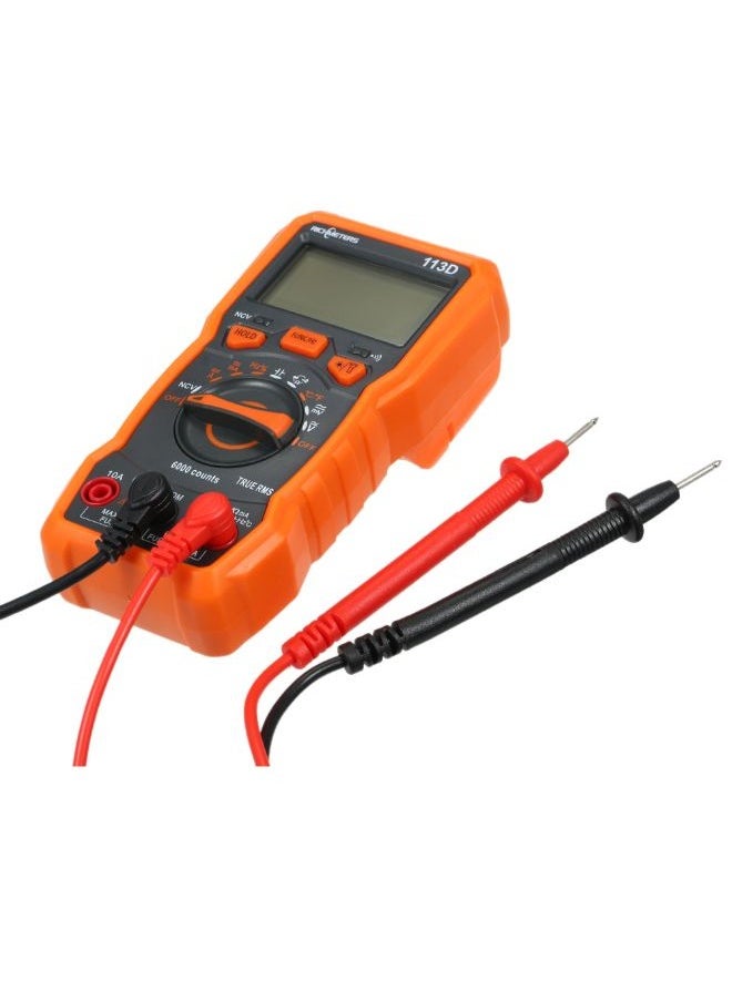 RICHMETERS - RM113D NCV Digital Multimeter 6000 Counts Auto Ranging AC/DC Voltage Temperature Measuring Meter Flash Light Backlight Large Screen with Magnetic Suction - Image 1