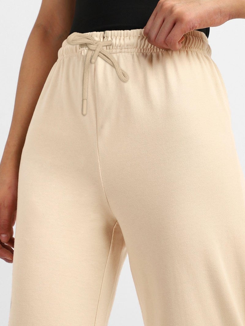 JUNEBERRY® 100% Pure Cotton Regular Fit Beige Mid Rise Trousers for Women & Girls (VDJWBW0300011_XL) - Image 4