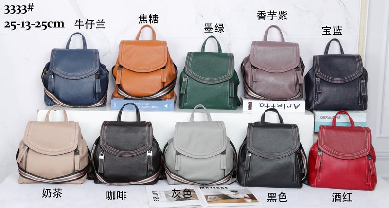 Backpack Women'S Fashionable All-Match Backpack Schoolbag Women'S Ins-Style Large Capacity Commuter - Image 1