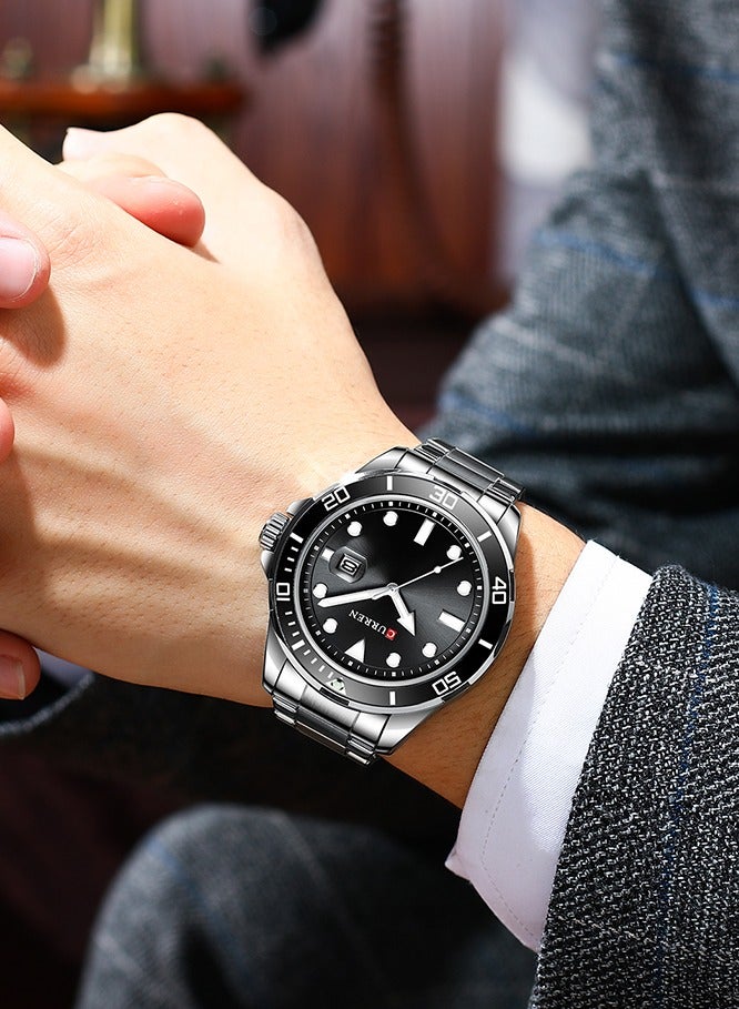 CURREN CURREN Sports Men Watch Top Brand Luxury Business Waterproof Male Clock Stainless Steel Quartz Men's Wristwatch 8388 - Image 2