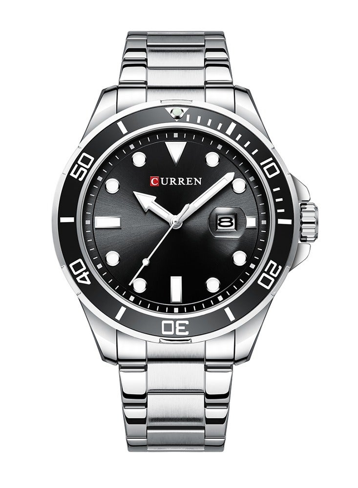 CURREN CURREN Sports Men Watch Top Brand Luxury Business Waterproof Male Clock Stainless Steel Quartz Men's Wristwatch 8388 - Image 4