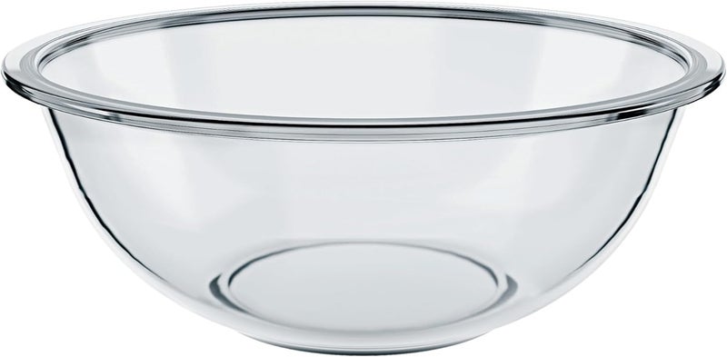 Marinex Glass Bowl Plus 500ml  Durable Heat-Resistant Borosilicate Mixing & Serving Bowl | Transparent Multi-Purpose | Microwave, Freezer & Dishwasher Safe - Image 1