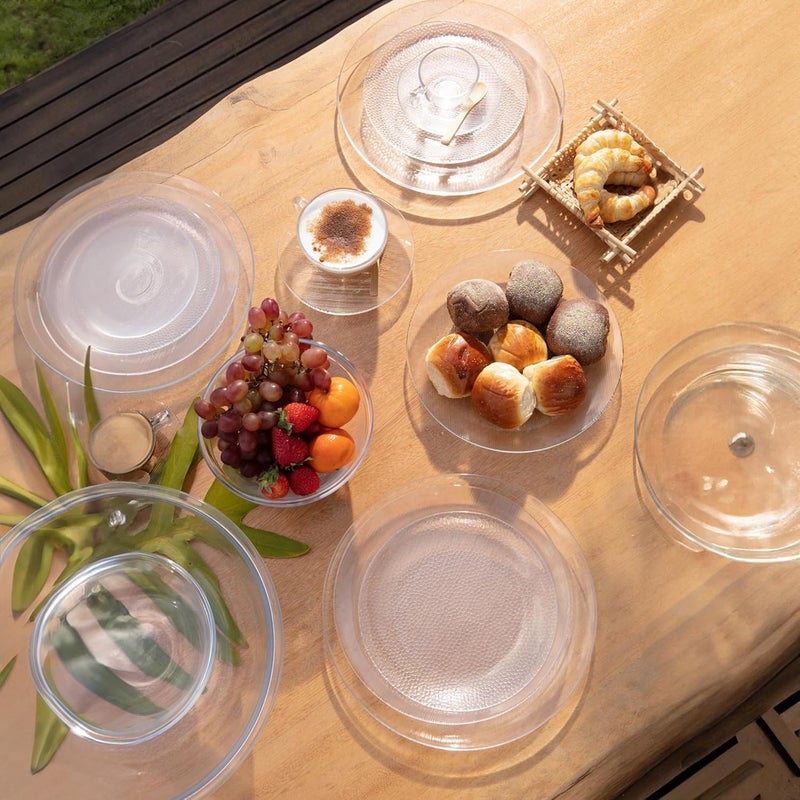 Marinex Glass Bowl Plus 500ml  Durable Heat-Resistant Borosilicate Mixing & Serving Bowl | Transparent Multi-Purpose | Microwave, Freezer & Dishwasher Safe - Image 4