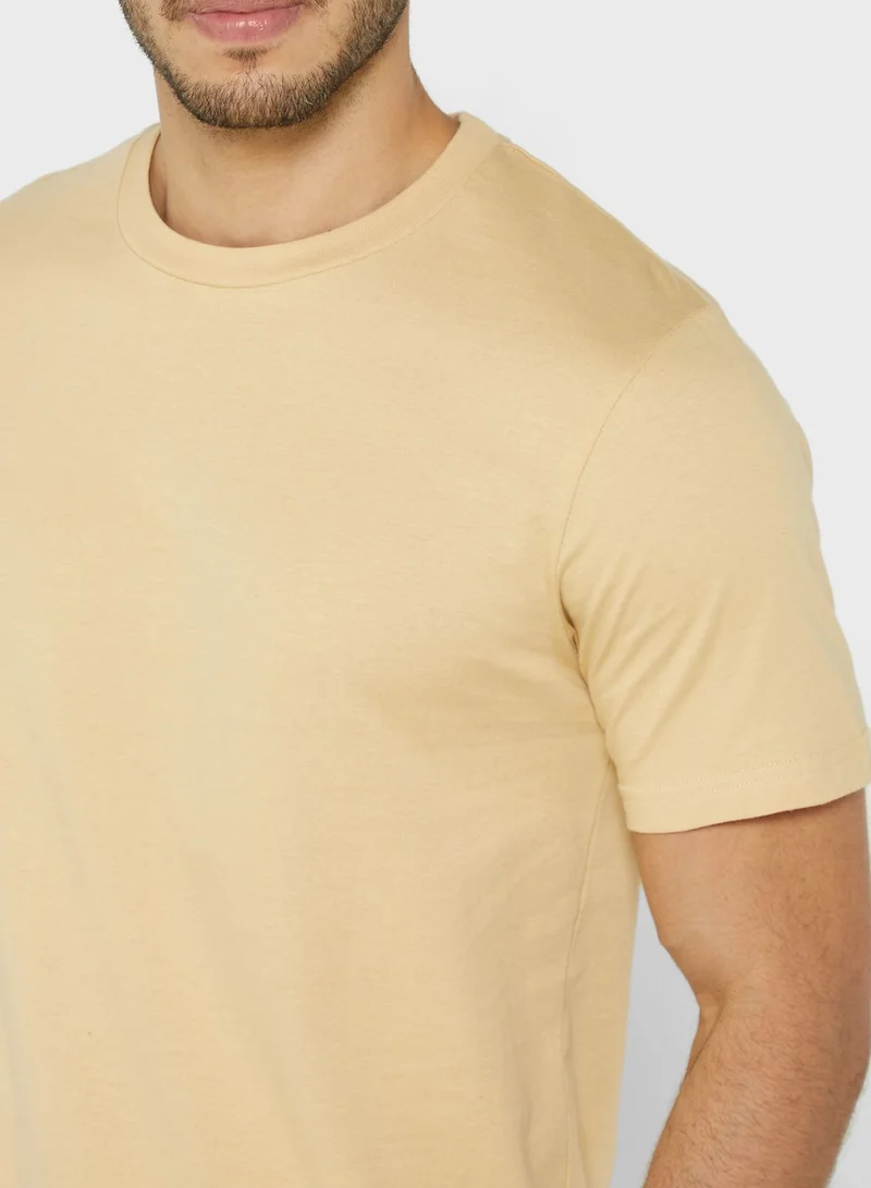 Seventy Five Basics 3 Pack Essential Crew Neck T-Shirts