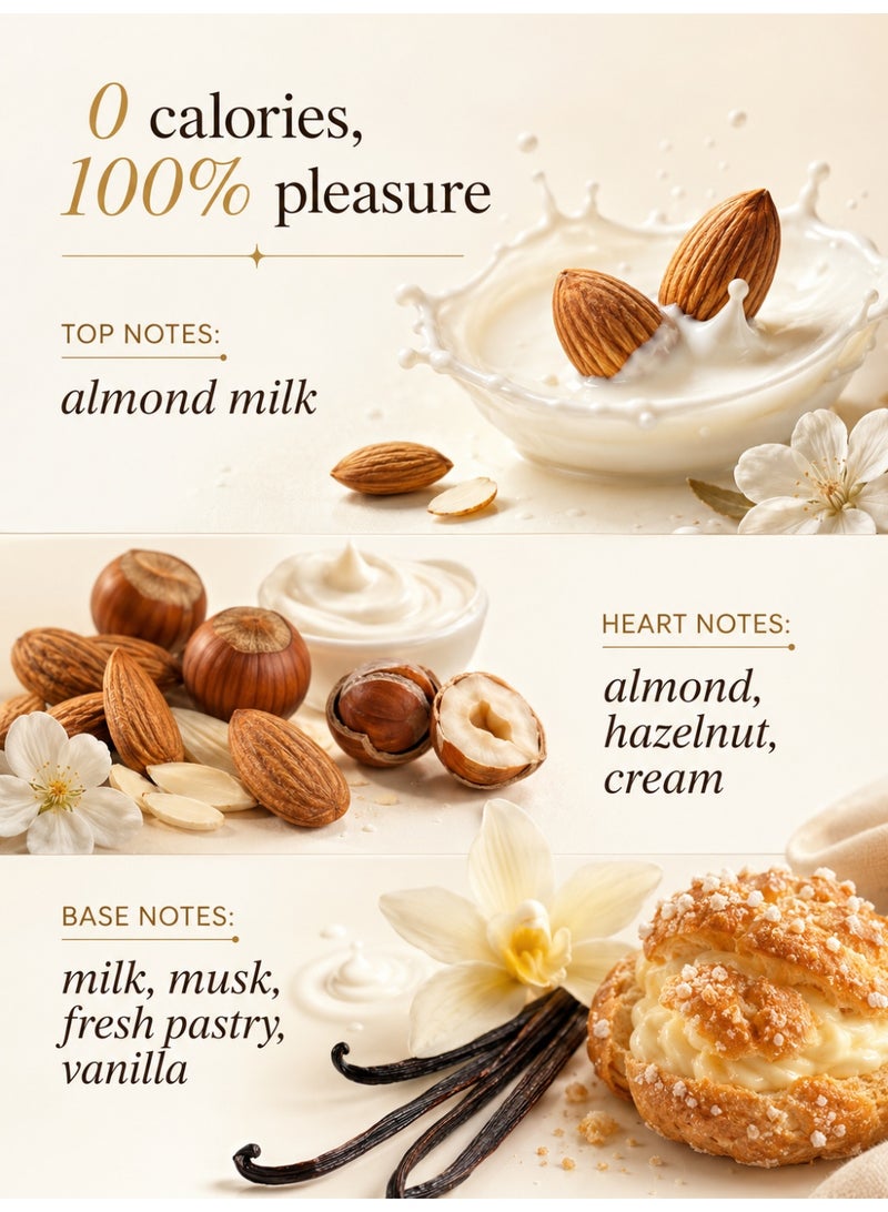 MIXIT Spa Rituals Gourmet Hazelnut & Almond Milk Shower Gel, Moisturizing Creamy Body Wash, 500ml - Image 4