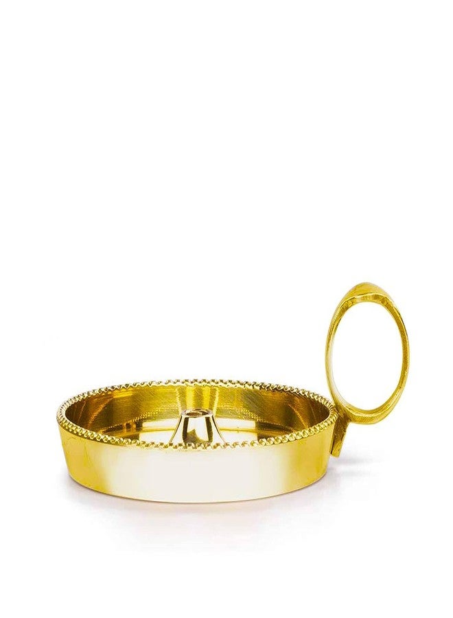 ServDharm Brass Akhand Diya (Large, 6.5 Inches, 40 ml Oil Capacity) - Image 4