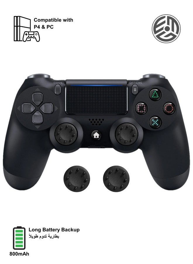 PlayX - Wireless Pro Controller for PS4 Controller, Game Controller Compatible with Playstation 4/Slim/Pro/PC,Built-in 800mAh Rechargeable Battery/Responsive Joystick and Buttons - Image 1