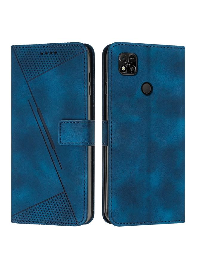 The Bros Case For Xiaomi Redmi 10A / 9C Dream Triangle Leather Phone Case with Lanyard