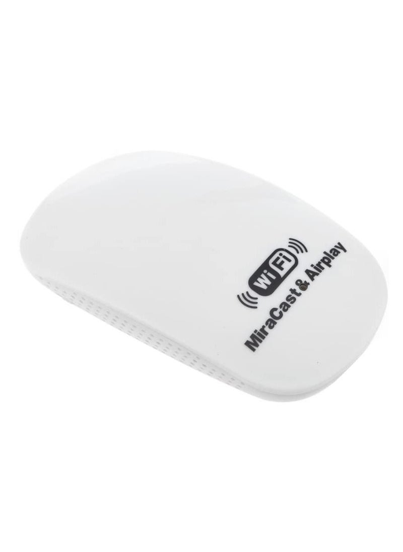 Generic - WiFi Display Sharer Receiver Dongle DLNA AirPlay Mirroring Miracast HD Player 1080P Wireless Repeater HDMI Cable PTV8000M Mouse Style - Image 1