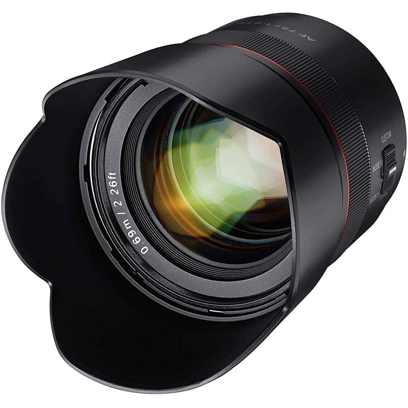Samyang Brand Photography AF Lens 75MM F1.8 Sony E, Multicolor - Image 2