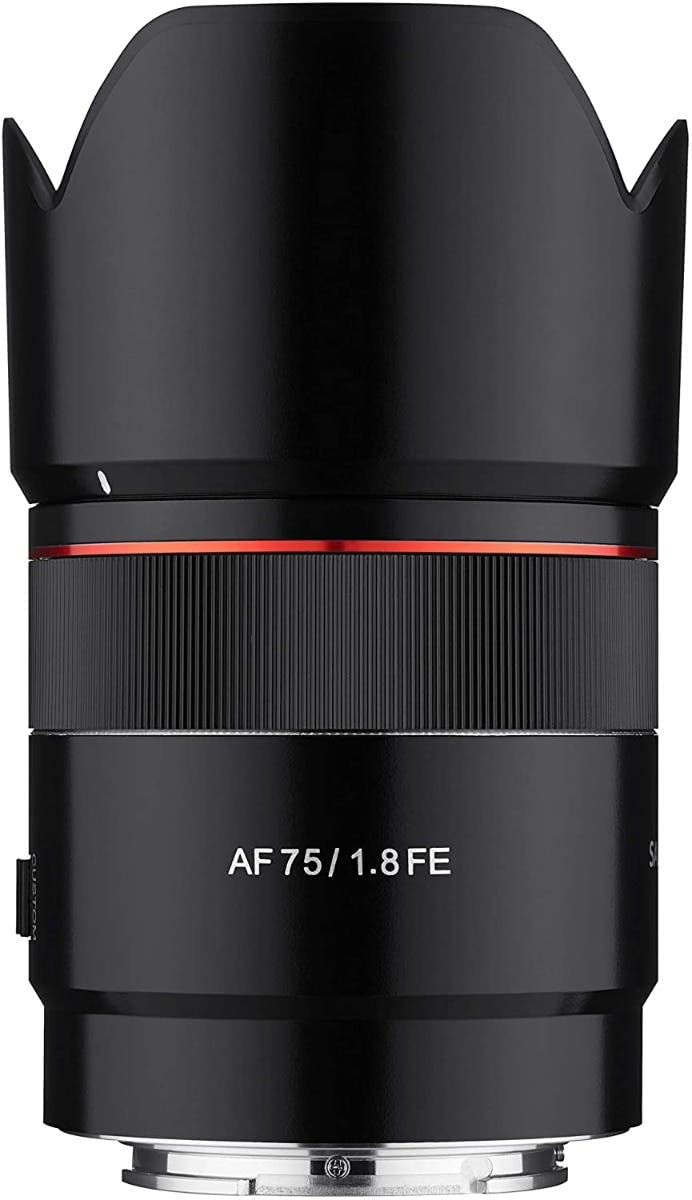 Samyang Brand Photography AF Lens 75MM F1.8 Sony E, Multicolor - Image 1
