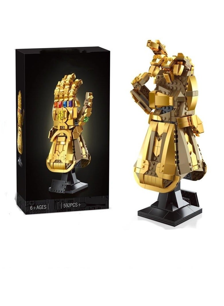 عام ألعاب مكعبات البناء الصغيرة ذات الحبيبات الصغيرة من مكعبات البناء ”إنفينيتي غانتانتانتيتور“ من ”إنفينيتي غانتانتانتيتور“، نماذج مكعبات بناء مبتكرة للأطفال وعشاق مارفل - Image 3