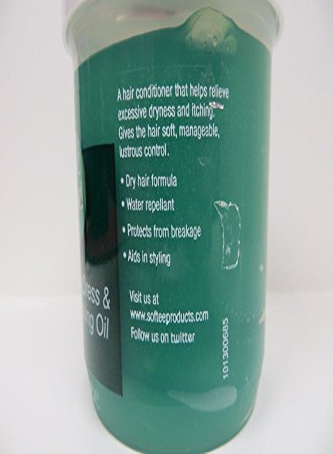 Softee Bergamot Hair Dress and Pressing Oil, 5 Ounce - Image 2