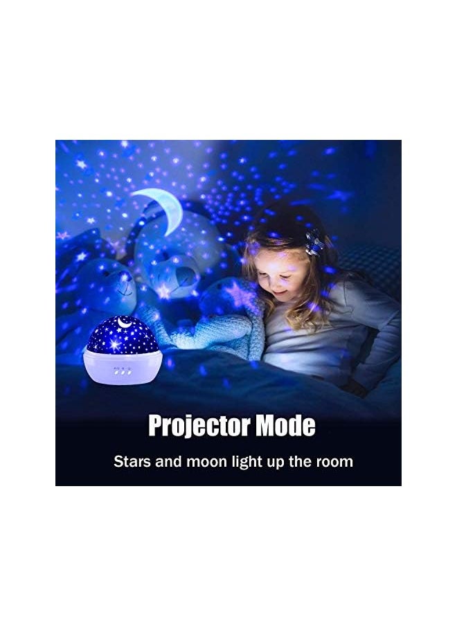The Bros Night Light for Kids,Unicorn Night Light⋆ Projector Gifts for Kids Toddlers,Night Light Projector for Baby,Unicorn Lamp 16 Colors Rotating Ceiling Unicorn Lights for Girls Bedroom  - Image 4