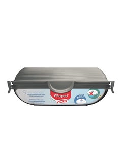 Maped Picnik Adult Lunch Plate Glass Grey  - Image 3