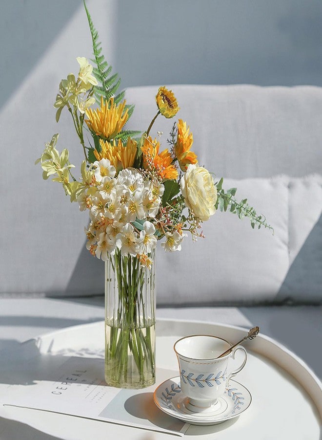 Gute 6 Inch Glass Vases for Decor, Flower Vase for Home Decor, Modern Decorative Clear Vase Centerpieces Living Room, Kitchen - Image 5