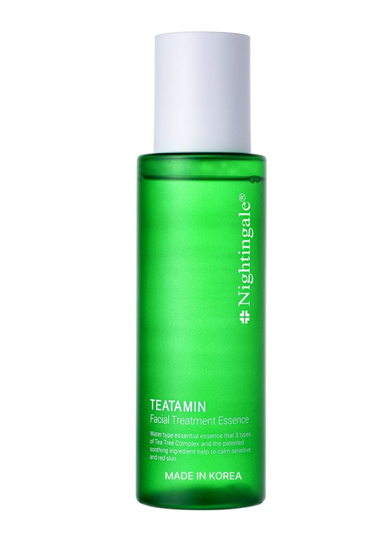 nightingale Korean Hydrating Teatamin Facial Essence 200ml with Tea Tree & Vitamins  - Image 1