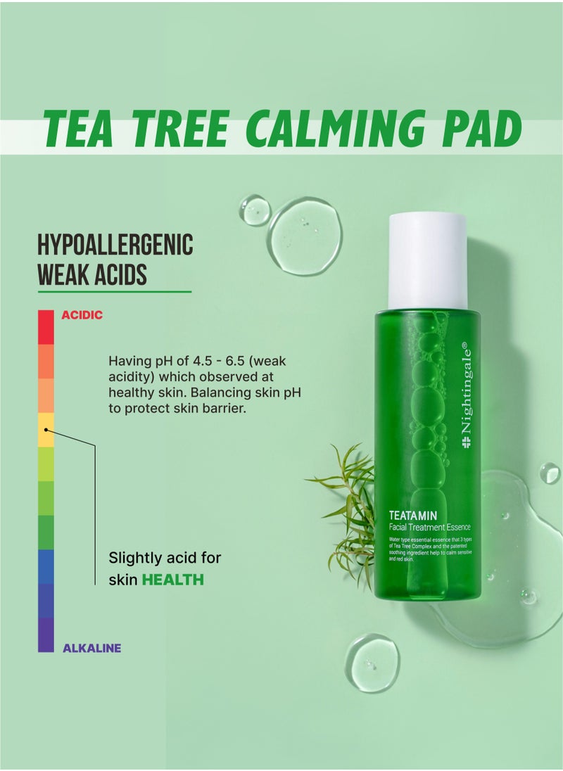 nightingale Korean Hydrating Teatamin Facial Essence 200ml with Tea Tree & Vitamins  - Image 3