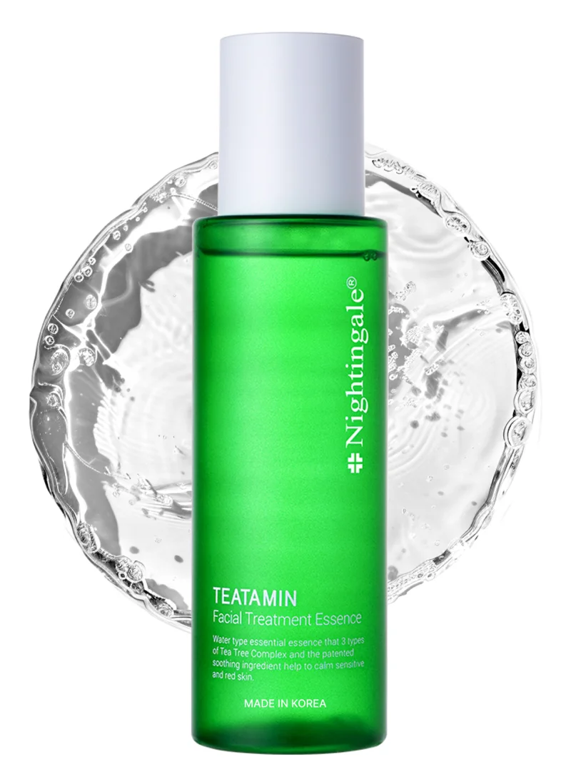 nightingale Korean Hydrating Teatamin Facial Essence 200ml with Tea Tree & Vitamins