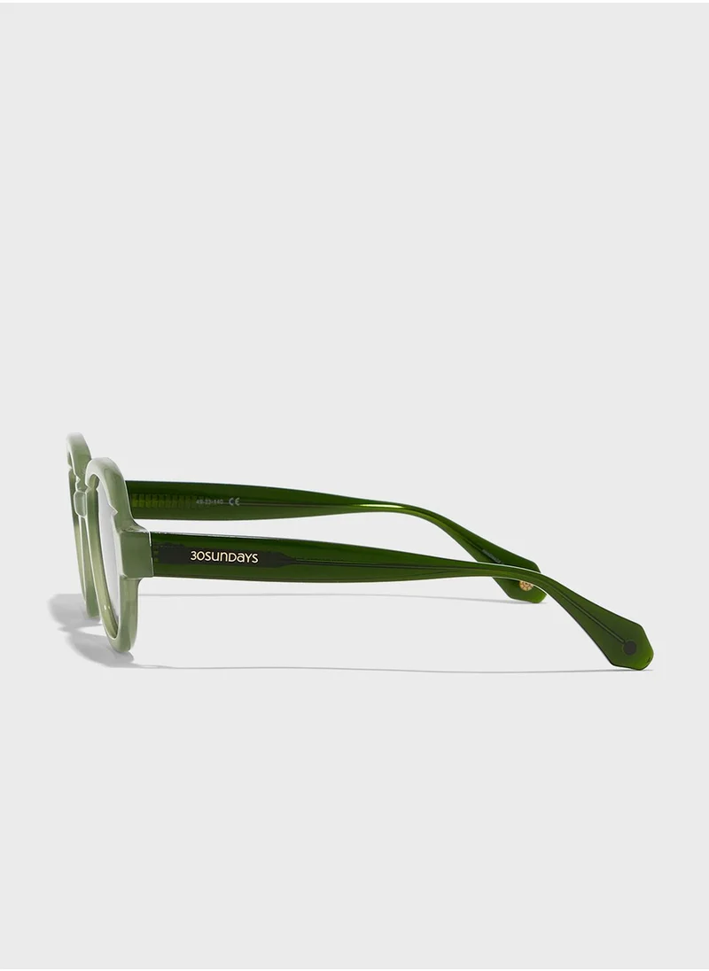 30 سندايز Laurel Pentagon Sunglasses