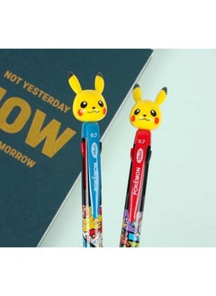 Pikachu 1 Count Cute Figure 0.7Mm 3-Color Ballpoint Pen (Blue)  - Image 2